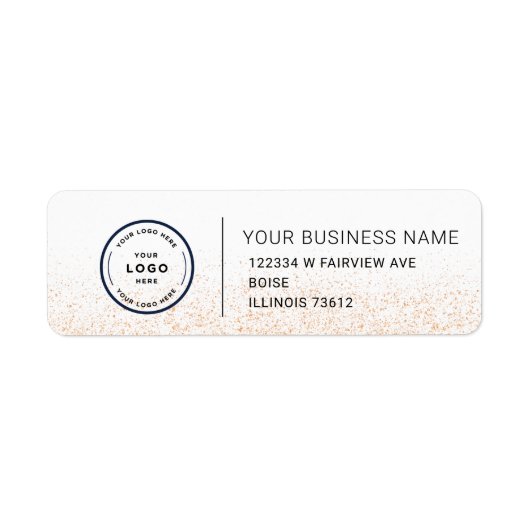 Return Address Label (Voorkant)