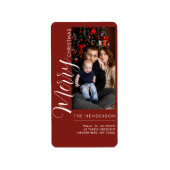 Return Address Label (Voorkant)