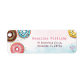 Return Address Label for 2nd Birthday (Voorkant)