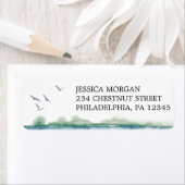 Return Address Label Mountain Lake (Insitu)