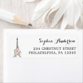 Return Address Label Parijs (Insitu)