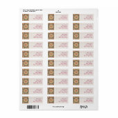 Return Address Label zomer (Full Sheet)