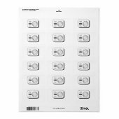 Return Address Labels (Full Sheet)