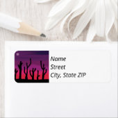 Return Address Labels Saguaro Sunset (Insitu)