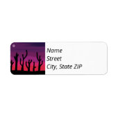 Return Address Labels Saguaro Sunset (Voorkant)