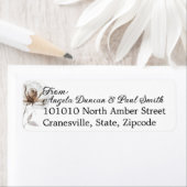 Return Address Labels Soft Rose (Insitu)