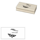 return address rubber stamps rubberstempel (Gestempeld)