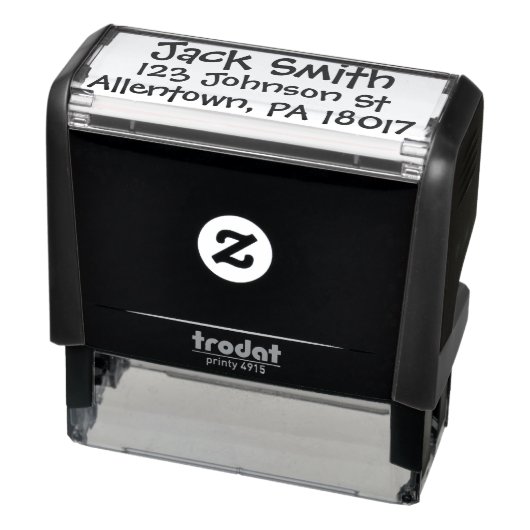 Return Address self Inking Stamp Zelfinktende Stempel (Product)