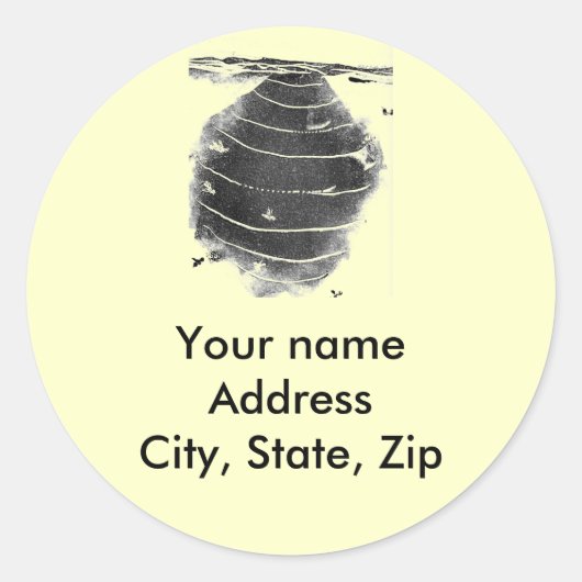 Return Address Sticker (Voorkant)