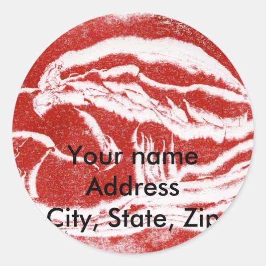 Return Address Sticker (Voorkant)