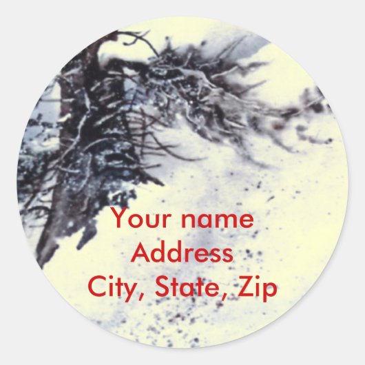 Return Address Sticker (Voorkant)
