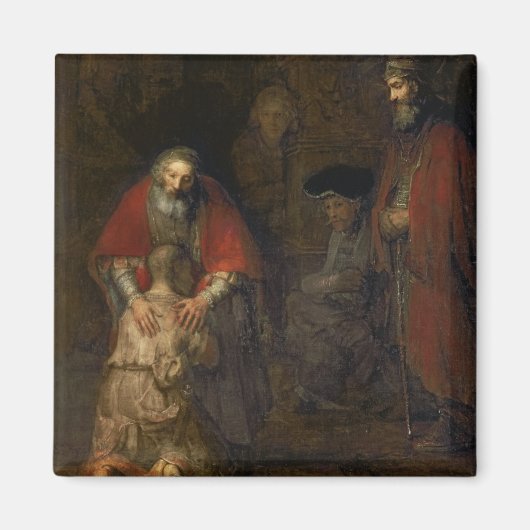 Return of the Prodigal Son, c.1668-69 Magneet (Voorkant)
