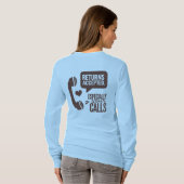 Returns Accepted, Especially Your Calls T-shirt (Achterkant volledig)