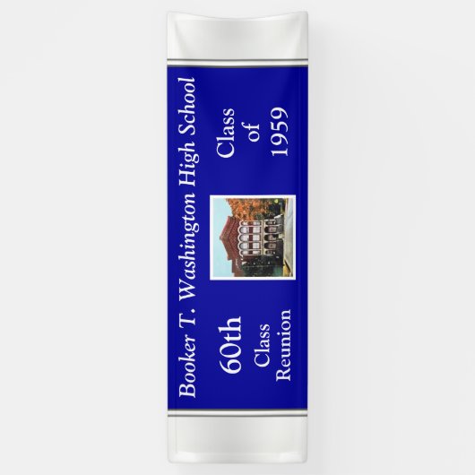  reübanner op hoog niveau spandoek (Verticaal)