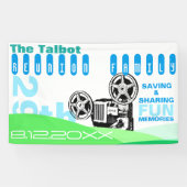  reübanner voor projectorfamilie spandoek (Horizontaal)