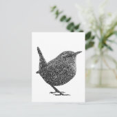 Reuken (zwart en wit) briefkaart (Staand voorkant)