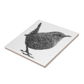 Reuken (zwart en wit) tegeltje (Zijkant)