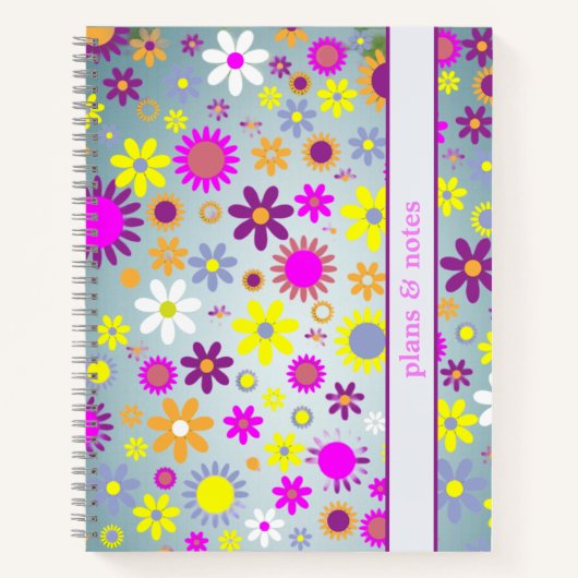 Reukkleurige florale Notitieboeken (Voorkant)