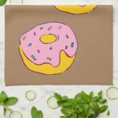 Reukroze dessert van donut, zoet theedoek (Gevouwen)