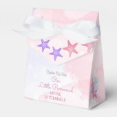 Reumaïde kattenmeisje, schattige verjaardag bedankdoosjes (Voorkant Zijde)