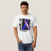 Reumatoïde artritis Bewustheid Bot T-shirt (Voorkant volledig)