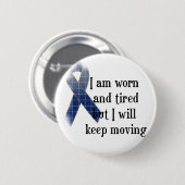 Reumatoïde artritis Bewustheid: Ik word gedragen e Ronde Button 5,7 Cm (Voorkant /achterkant)