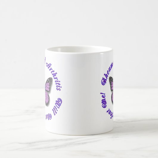 Reumatoïde artritis Bewustheid Koolstofbelasting M Magische Mok (Center)