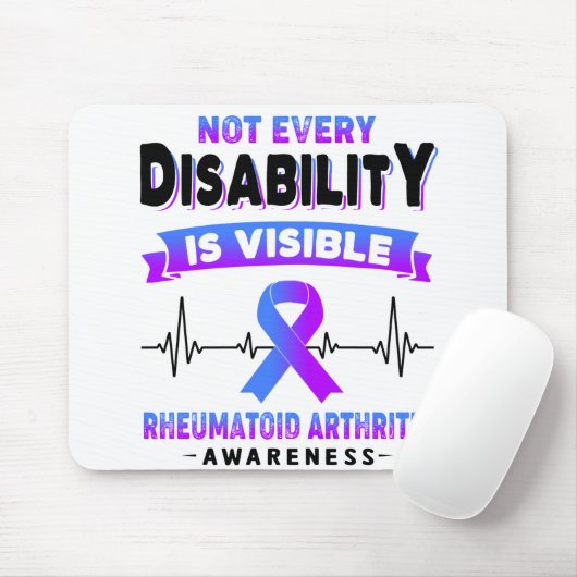 Reumatoïde artritis Bewustheid Muismat (Met muis)