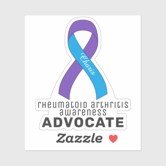 Reumatoïde artritis Bewustheid VinylSticker Sticker (Vel)