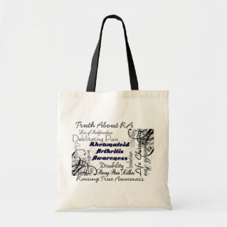 Reumatoïde artritis Bewustheid Waarheid Canvas tas