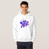 Reumatoïde artritis Love Hope Cure Hoodie (Voorkant volledig)