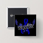 Reumatoïde artritis vierkante button 5,1 cm (Voorkant /achterkant)