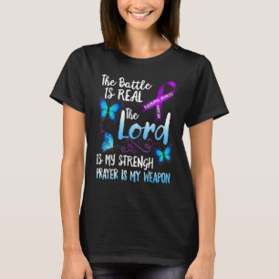 Reumatoïde artritis Warrior Awareness Ribbon 2 T-shirt