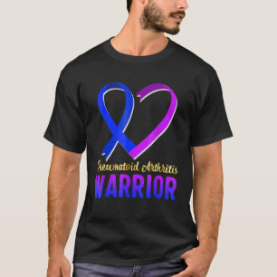 Reumatoïde artritis Warrior Awareness Ribbon T-shirt