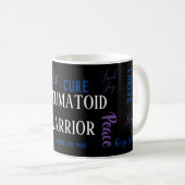 Reumatoïde artritis Warrior Koffiemok (Voorkant rechts)