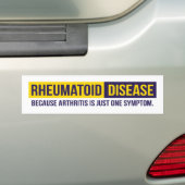 Reumatoïde Bumpersticker (Op auto)