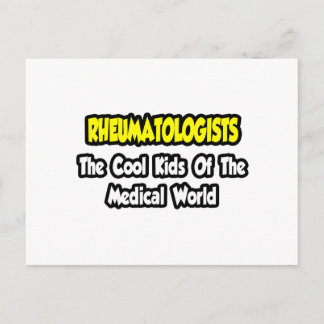 Reumatologen... Cool Kinder van Medische Wereld Briefkaart