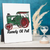 Reumely Oil Pull Tractor Fotoplaat (Zijkant)