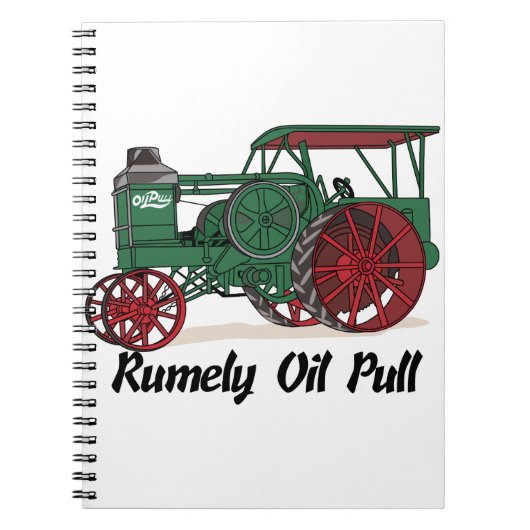 Reumely Oil Pull Tractor Notitieboek (Voorkant)