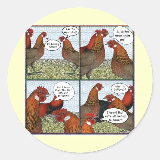 Reumoren Ronde Sticker (Voorkant)