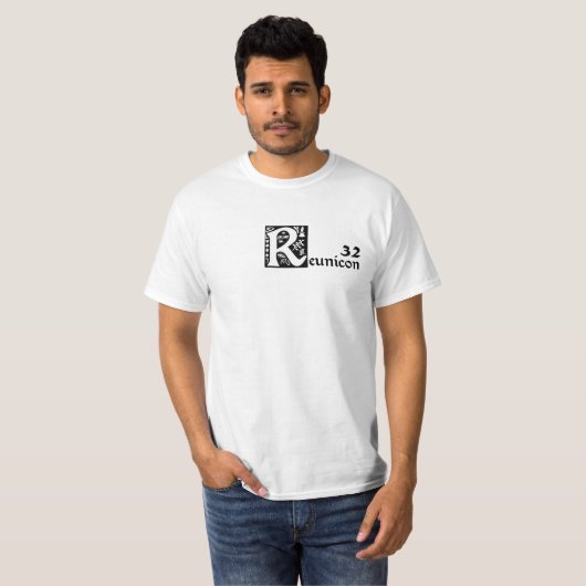 Reunicon 32 licht t-shirt (Voorkant volledig)