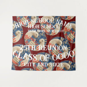 Reünie 40e 50e 55e 60e 65e 70e wandkleed