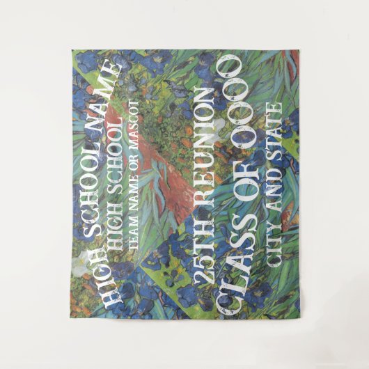 Reünie 40th 50th 55th 60th 65th 70th wandkleed (Voorkant)