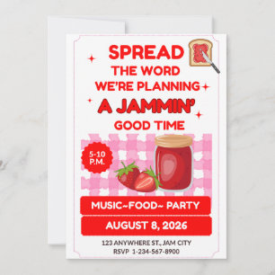 REÜNIE BBQ ROOD WIT JAM OP ZOETE HERINNERINGEN  5  KAART