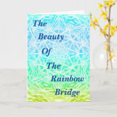 Reünie bij de Regenboogbrug gevouwen Kaart YGB (Gele Bloem)