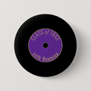 reünie-Button van de klas Ronde Button 5,7 Cm