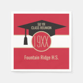 Reünie! Eigen ruienluiers Servet (Voorkant)