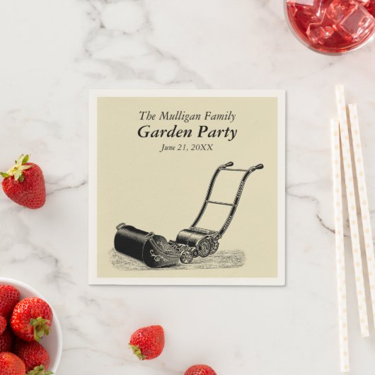 reünie Garden Party Paper Napkins Servet (Insitu)