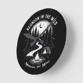 Reünie in het wild ronde klok (Hoek)