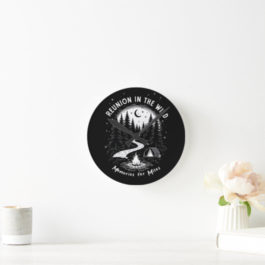 Reünie in het wild ronde klok (Huis)